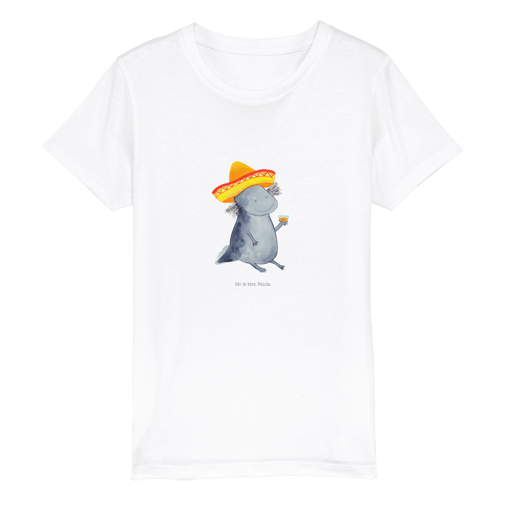 12-14 Jahre Kinder T-Shirt Axolotl Tequila Axolotl, Mexico, Mexiko, Sombrero, Zitrone, Tequila, Motivation, Spruch, Schwanzlurch, Lurch, Lurche, Axolot, Feuerdrache, Feuersalamander   Axolotl, Molch