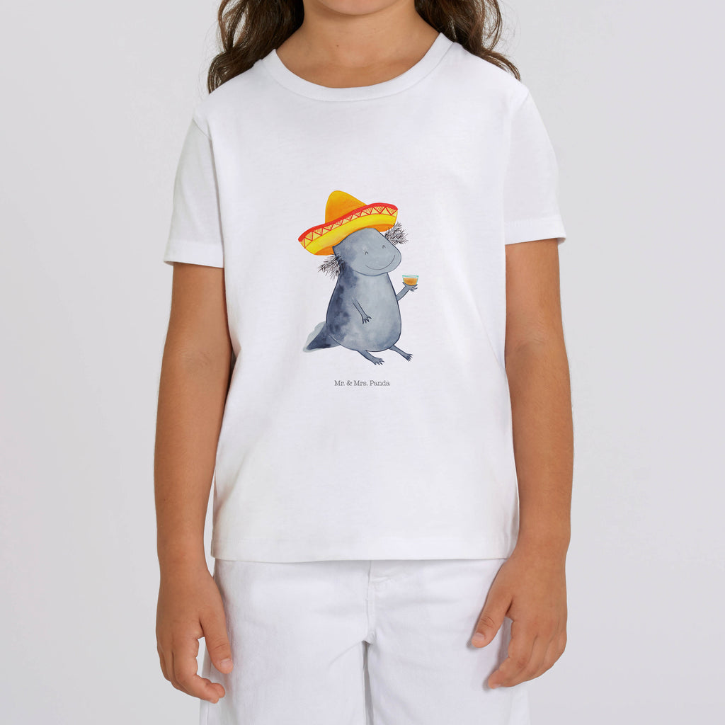 12-14 Jahre Kinder T-Shirt Axolotl Tequila Axolotl, Mexico, Mexiko, Sombrero, Zitrone, Tequila, Motivation, Spruch, Schwanzlurch, Lurch, Lurche, Axolot, Feuerdrache, Feuersalamander   Axolotl, Molch
