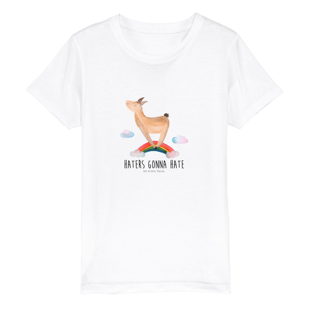 12-14 Jahre Kinder T-Shirt Lama Regenbogen Lama, Lamas, Regenbogen, Haters gonna hate, Haters, Selbstständig, Außenseiter, Schule, Abi, Hobby, Wolkenland, Freiheit	   Lama, Alpaka