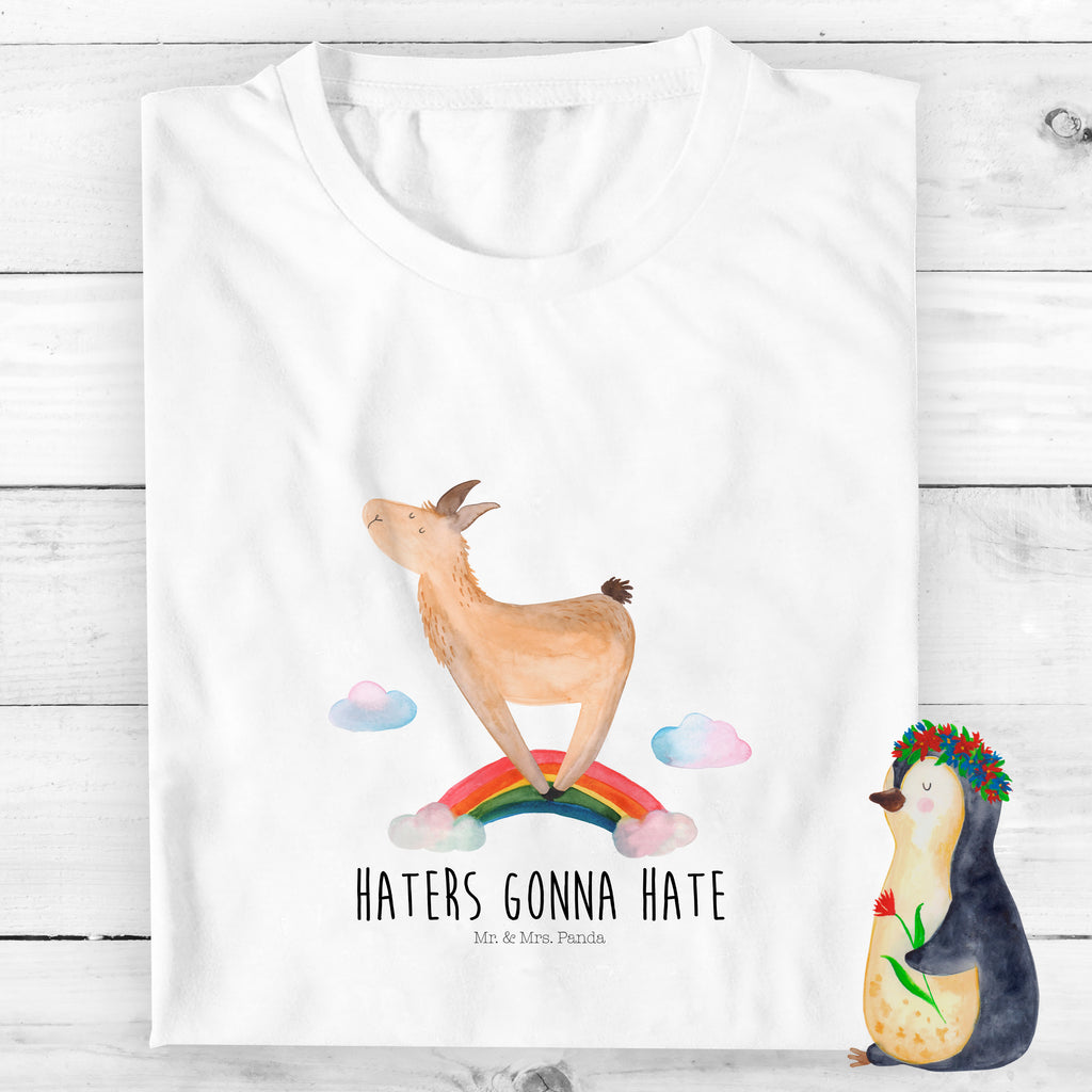 12-14 Jahre Kinder T-Shirt Lama Regenbogen Lama, Lamas, Regenbogen, Haters gonna hate, Haters, Selbstständig, Außenseiter, Schule, Abi, Hobby, Wolkenland, Freiheit	   Lama, Alpaka