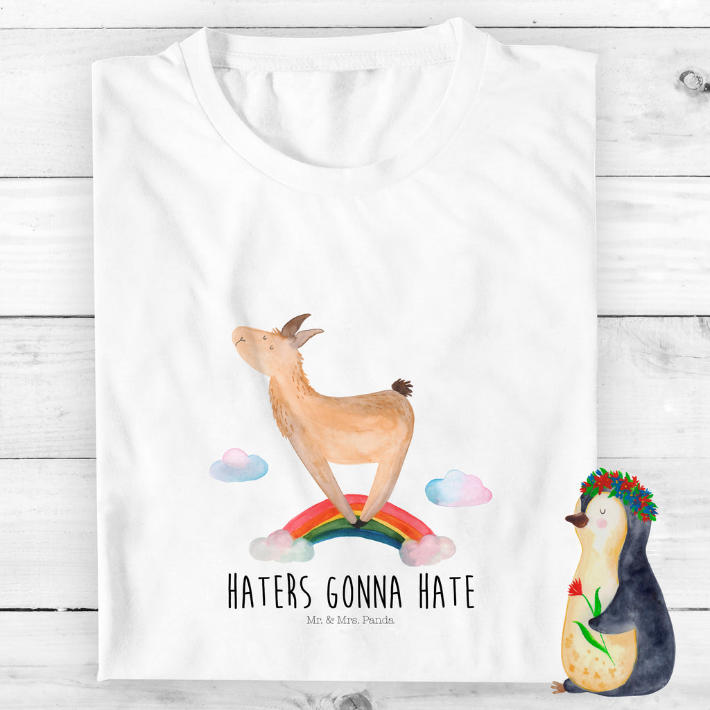 12-14 Jahre Kinder T-Shirt Lama Regenbogen Lama, Lamas, Regenbogen, Haters gonna hate, Haters, Selbstständig, Außenseiter, Schule, Abi, Hobby, Wolkenland, Freiheit	   Lama, Alpaka