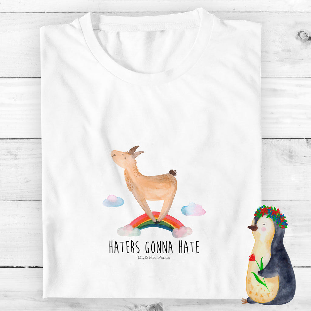 12-14 Jahre Kinder T-Shirt Lama Regenbogen Lama, Lamas, Regenbogen, Haters gonna hate, Haters, Selbstständig, Außenseiter, Schule, Abi, Hobby, Wolkenland, Freiheit	   Lama, Alpaka