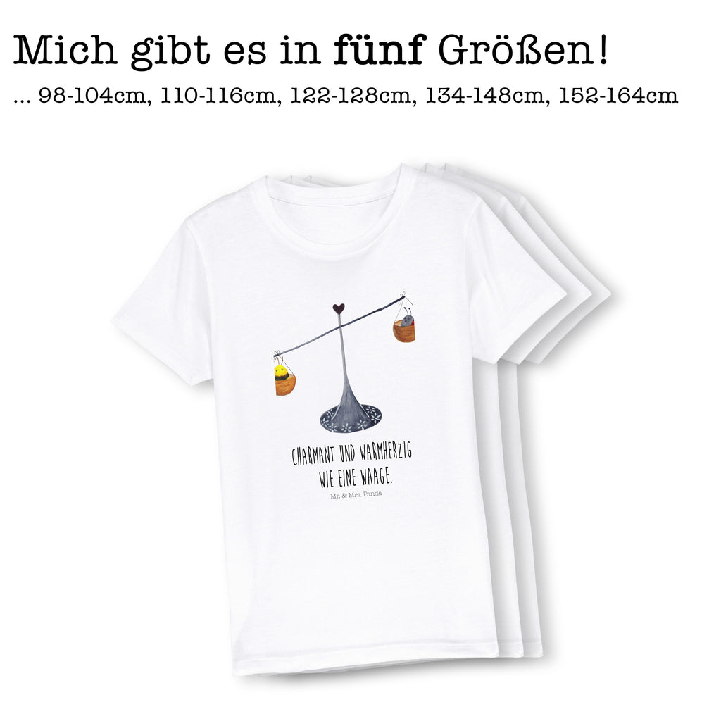3-4 Jahre Kinder T-Shirt Sternzeichen Waage Tierkreiszeichen, Sternzeichen, Horoskop, Astrologie, Aszendent, Waage, Waage Geschenk, Waage Sternzeichen, Geschenk Oktober, Geschenk September, Geburtstag Oktober, Geburtstag September, Gleichgewicht, Marienkäfer, Hummel, Biene