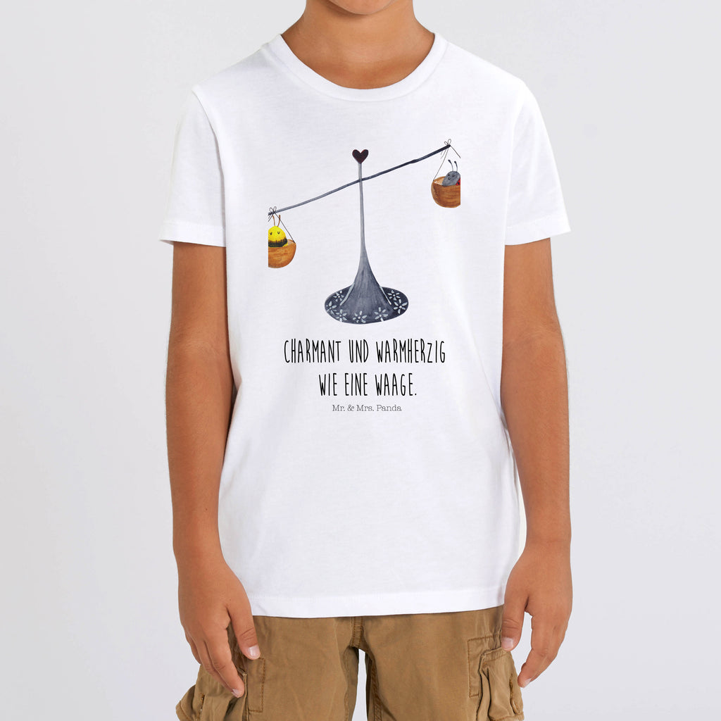 3-4 Jahre Kinder T-Shirt Sternzeichen Waage Tierkreiszeichen, Sternzeichen, Horoskop, Astrologie, Aszendent, Waage, Waage Geschenk, Waage Sternzeichen, Geschenk Oktober, Geschenk September, Geburtstag Oktober, Geburtstag September, Gleichgewicht, Marienkäfer, Hummel, Biene