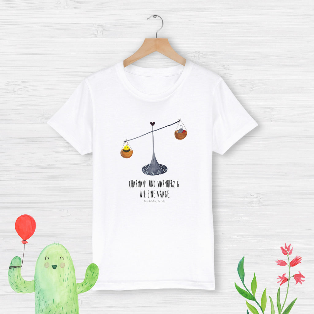 3-4 Jahre Kinder T-Shirt Sternzeichen Waage Tierkreiszeichen, Sternzeichen, Horoskop, Astrologie, Aszendent, Waage, Waage Geschenk, Waage Sternzeichen, Geschenk Oktober, Geschenk September, Geburtstag Oktober, Geburtstag September, Gleichgewicht, Marienkäfer, Hummel, Biene