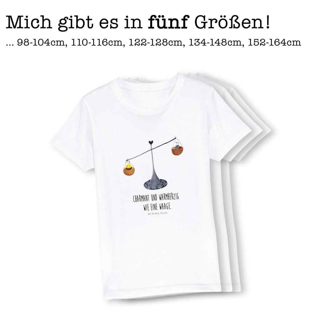 3-4 Jahre Kinder T-Shirt Sternzeichen Waage Tierkreiszeichen, Sternzeichen, Horoskop, Astrologie, Aszendent, Waage, Waage Geschenk, Waage Sternzeichen, Geschenk Oktober, Geschenk September, Geburtstag Oktober, Geburtstag September, Gleichgewicht, Marienkäfer, Hummel, Biene