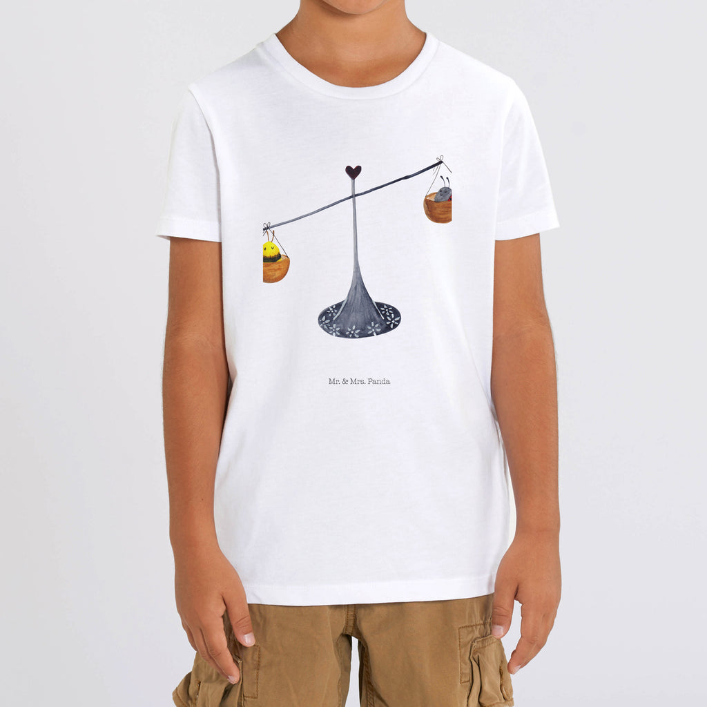 3-4 Jahre Kinder T-Shirt Sternzeichen Waage Tierkreiszeichen, Sternzeichen, Horoskop, Astrologie, Aszendent, Waage, Waage Geschenk, Waage Sternzeichen, Geschenk Oktober, Geschenk September, Geburtstag Oktober, Geburtstag September, Gleichgewicht, Marienkäfer, Hummel, Biene