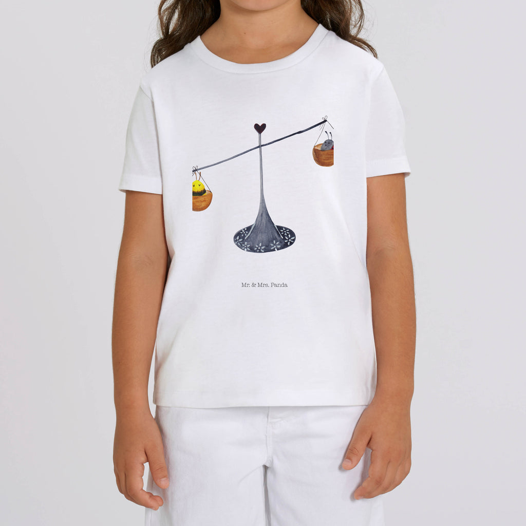 3-4 Jahre Kinder T-Shirt Sternzeichen Waage Tierkreiszeichen, Sternzeichen, Horoskop, Astrologie, Aszendent, Waage, Waage Geschenk, Waage Sternzeichen, Geschenk Oktober, Geschenk September, Geburtstag Oktober, Geburtstag September, Gleichgewicht, Marienkäfer, Hummel, Biene