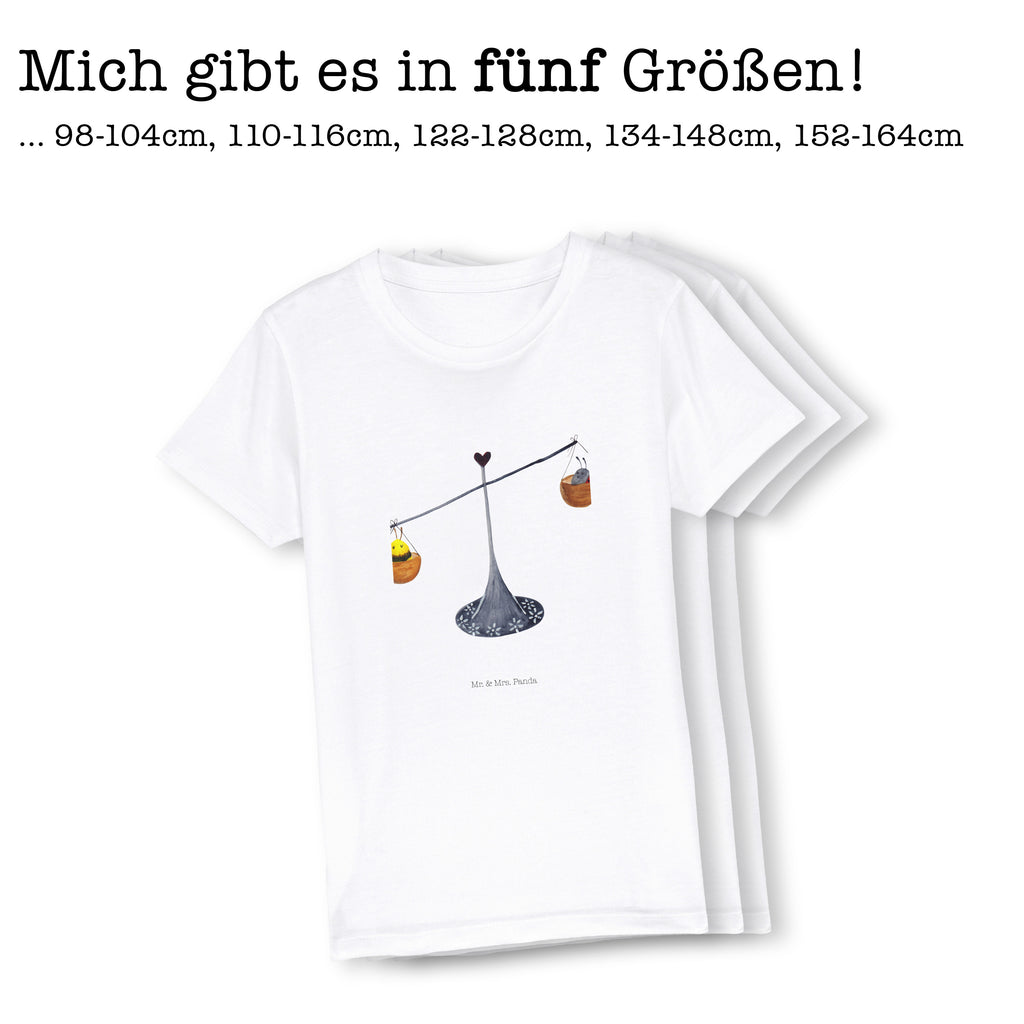 3-4 Jahre Kinder T-Shirt Sternzeichen Waage Tierkreiszeichen, Sternzeichen, Horoskop, Astrologie, Aszendent, Waage, Waage Geschenk, Waage Sternzeichen, Geschenk Oktober, Geschenk September, Geburtstag Oktober, Geburtstag September, Gleichgewicht, Marienkäfer, Hummel, Biene
