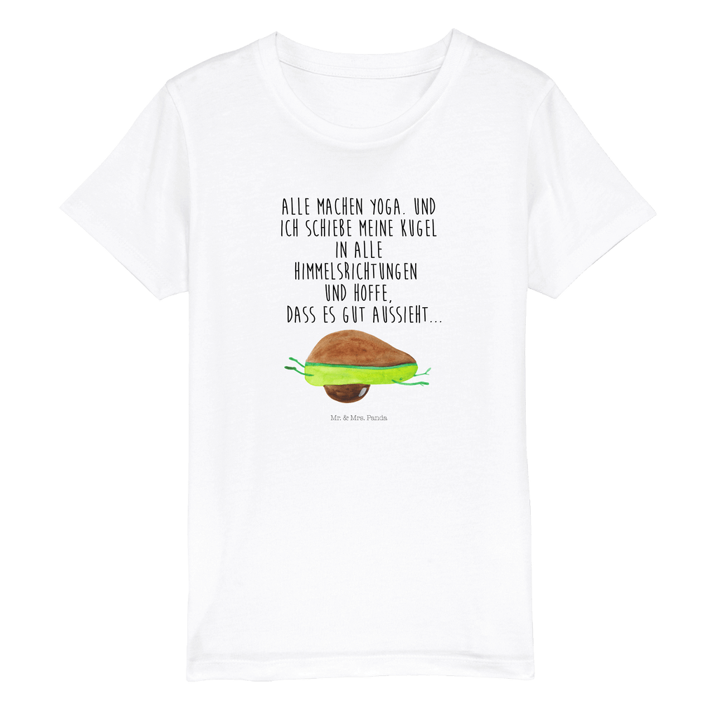 3-4 Jahre Kinder T-Shirt Avocado Yoga Avocado, Veggie, Vegan, Gesund, Avocado Yoga Vegan
