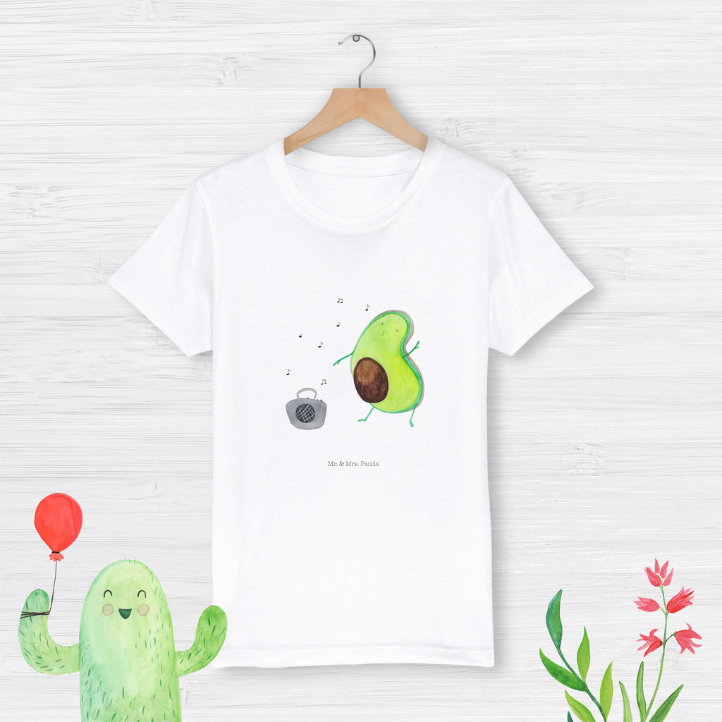 3-4 Jahre Kinder T-Shirt Avocado tanzt Avocado, Veggie, Vegan, Gesund