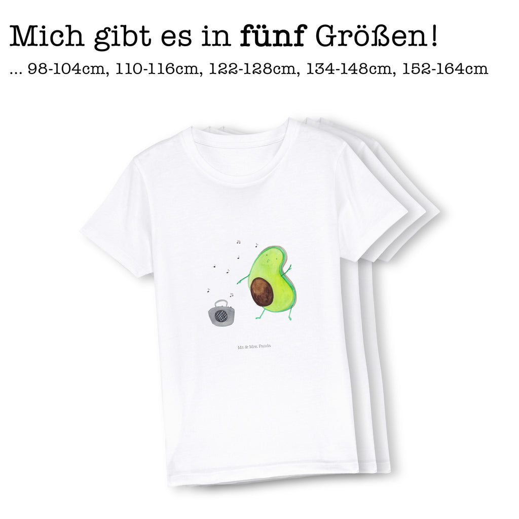 3-4 Jahre Kinder T-Shirt Avocado tanzt Avocado, Veggie, Vegan, Gesund