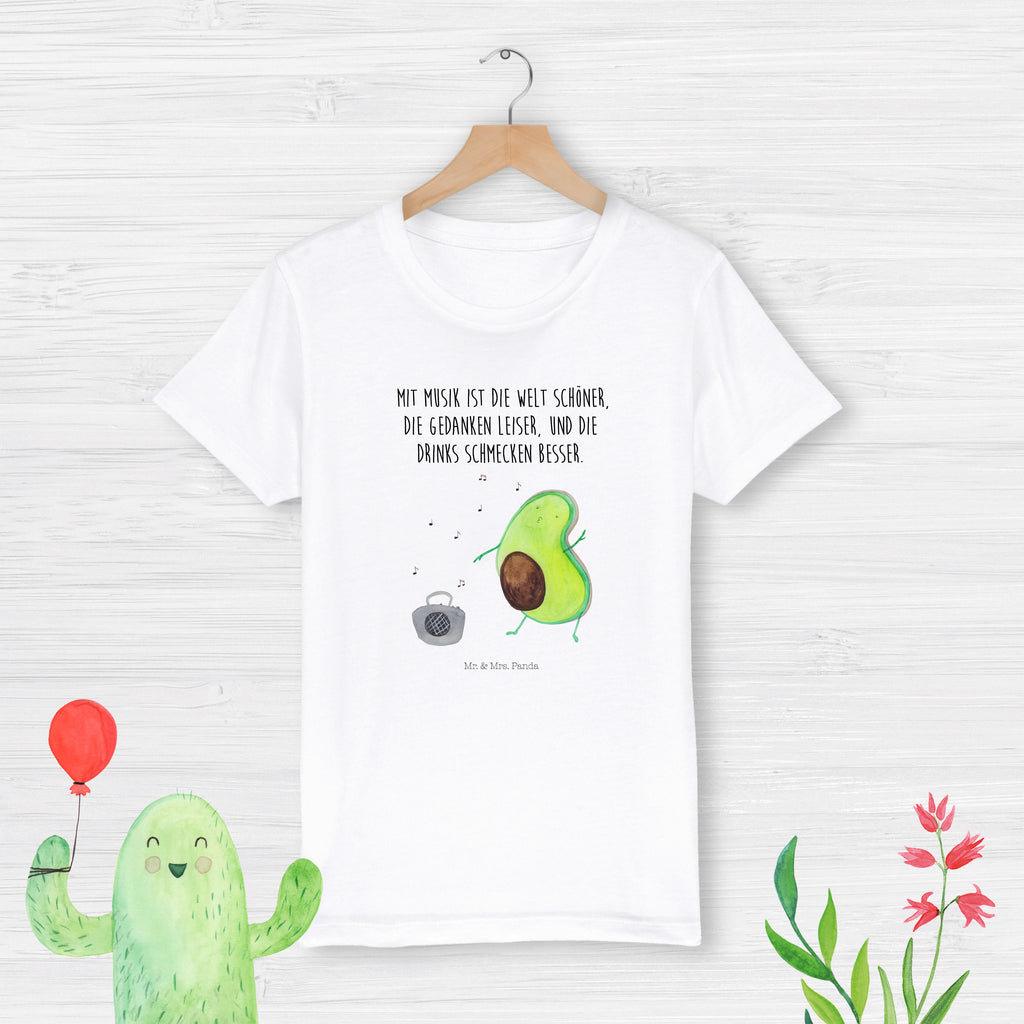 3-4 Jahre Kinder T-Shirt Avocado tanzt Avocado, Veggie, Vegan, Gesund