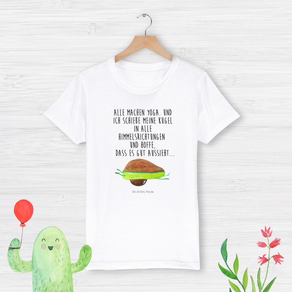 3-4 Jahre Kinder T-Shirt Avocado Yoga Avocado, Veggie, Vegan, Gesund, Avocado Yoga Vegan