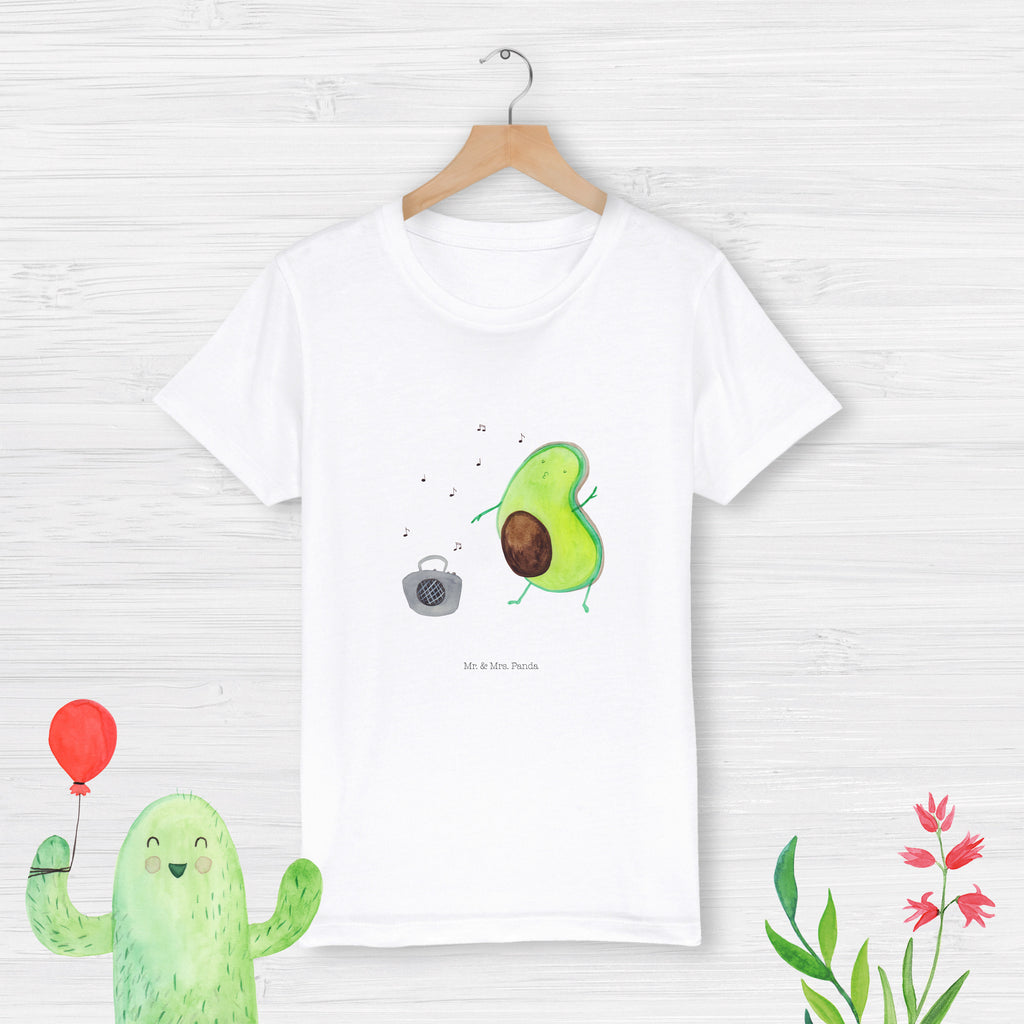 3-4 Jahre Kinder T-Shirt Avocado tanzt Avocado, Veggie, Vegan, Gesund