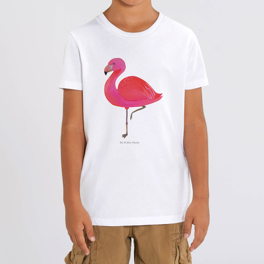 3-4 Jahre Kinder T-Shirt Flamingo classic Flamingo, Einzigartig, Selbstliebe, Stolz, ich, für mich, Spruch, Freundin, Freundinnen, Außenseiter, Sohn, Tochter, Geschwister