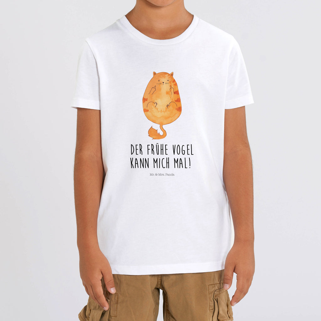 12-14 Jahre Kinder T-Shirt Katze Frühaufsteher Katze, Katzenmotiv, Katzenfan, Katzendeko, Katzenfreund, Katzenliebhaber, Katzenprodukte, Katzenartikel, Katzenaccessoires, Katzensouvenirs, Katzenliebhaberprodukte, Katzenmotive, Der frühe Vogel kann mich mal, Morgenmuffel, Frühaufsteher, Kaffee, Katzen, Kater, Mietze