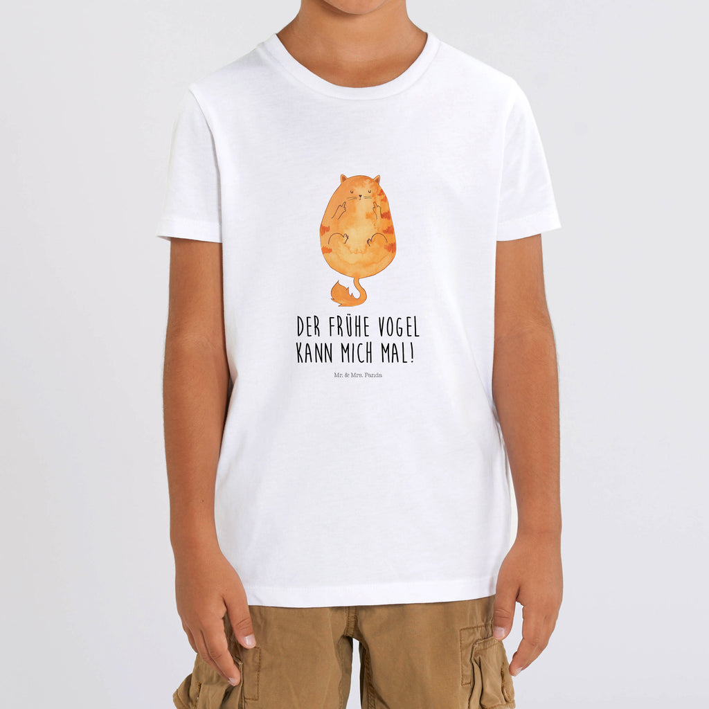 12-14 Jahre Kinder T-Shirt Katze Frühaufsteher Katze, Katzenmotiv, Katzenfan, Katzendeko, Katzenfreund, Katzenliebhaber, Katzenprodukte, Katzenartikel, Katzenaccessoires, Katzensouvenirs, Katzenliebhaberprodukte, Katzenmotive, Der frühe Vogel kann mich mal, Morgenmuffel, Frühaufsteher, Kaffee, Katzen, Kater, Mietze