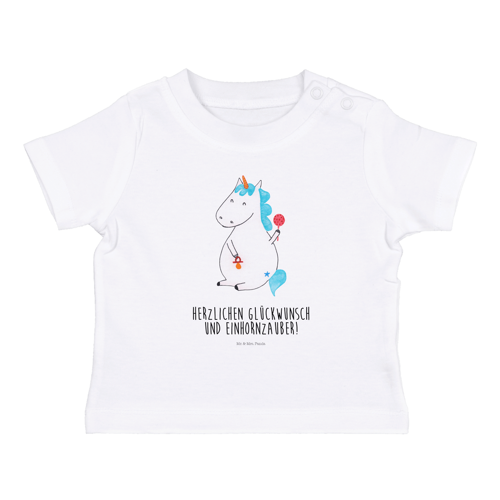 Baby T-Shirt Einhorn Baby Einhorn, Einhörner, Mutter, Unicorn, Geburt, Geburtstag, erstes Kind, Baby, Babyglück, Nachwuchs, Eltern, Party, Kind, Schnuller Mädchen,Jungen,Unisex,Motiv,Baby T-Shirt,Kurzarm  Einhorn, Einhörner, Einhorn Deko, Pegasus, Unicorn
