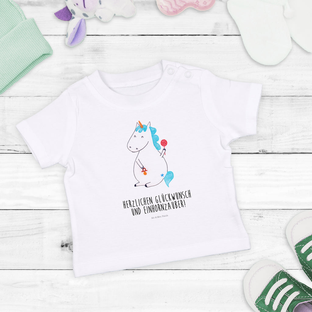 Baby T-Shirt Einhorn Baby Einhorn, Einhörner, Mutter, Unicorn, Geburt, Geburtstag, erstes Kind, Baby, Babyglück, Nachwuchs, Eltern, Party, Kind, Schnuller Mädchen,Jungen,Unisex,Motiv,Baby T-Shirt,Kurzarm  Einhorn, Einhörner, Einhorn Deko, Pegasus, Unicorn