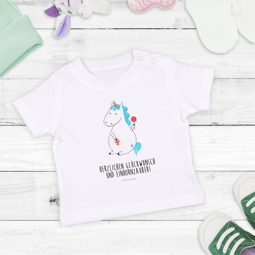 Baby T-Shirt Einhorn Baby Einhorn, Einhörner, Mutter, Unicorn, Geburt, Geburtstag, erstes Kind, Baby, Babyglück, Nachwuchs, Eltern, Party, Kind, Schnuller Mädchen,Jungen,Unisex,Motiv,Baby T-Shirt,Kurzarm  Einhorn, Einhörner, Einhorn Deko, Pegasus, Unicorn