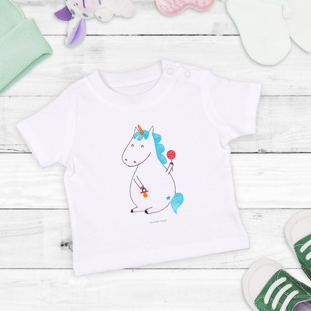 Baby T-Shirt Einhorn Baby Einhorn, Einhörner, Mutter, Unicorn, Geburt, Geburtstag, erstes Kind, Baby, Babyglück, Nachwuchs, Eltern, Party, Kind, Schnuller Mädchen,Jungen,Unisex,Motiv,Baby T-Shirt,Kurzarm  Einhorn, Einhörner, Einhorn Deko, Pegasus, Unicorn
