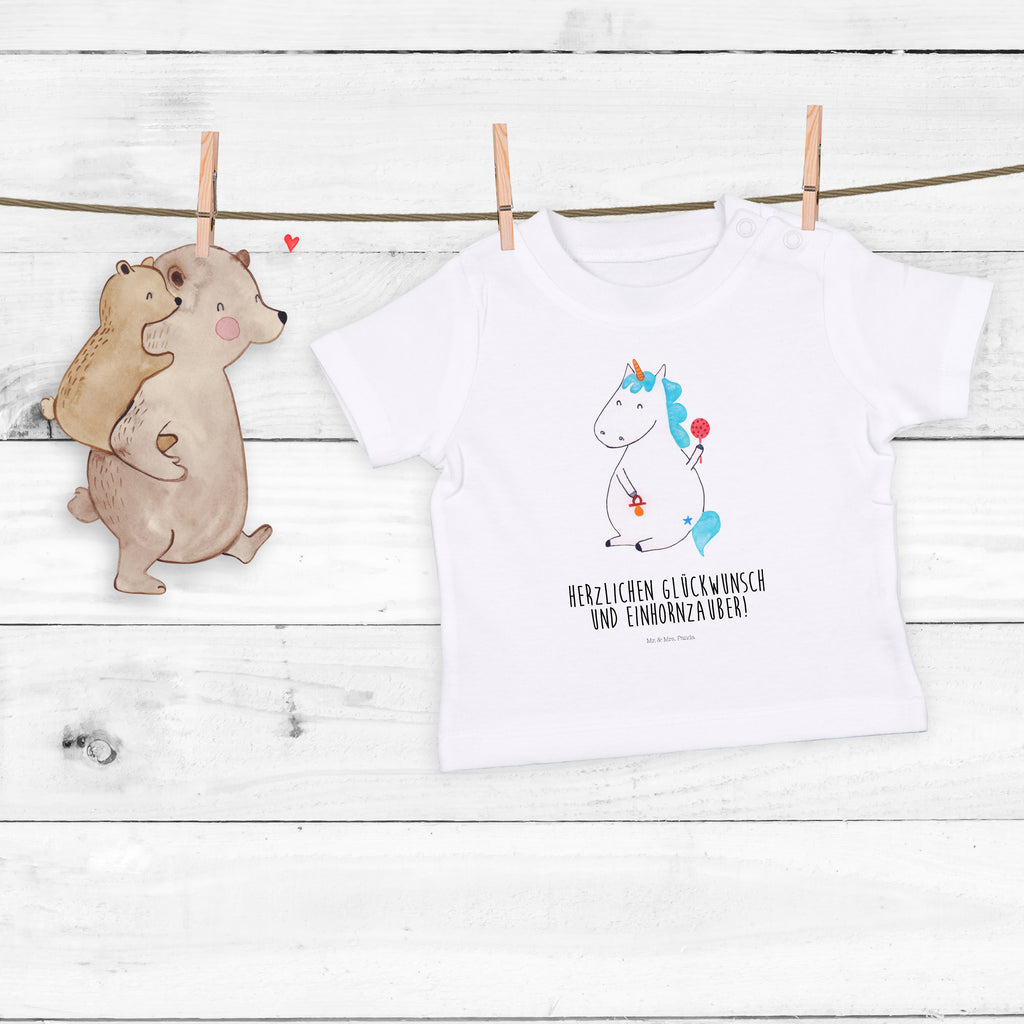 Baby T-Shirt Einhorn Baby Einhorn, Einhörner, Mutter, Unicorn, Geburt, Geburtstag, erstes Kind, Baby, Babyglück, Nachwuchs, Eltern, Party, Kind, Schnuller Mädchen,Jungen,Unisex,Motiv,Baby T-Shirt,Kurzarm  Einhorn, Einhörner, Einhorn Deko, Pegasus, Unicorn