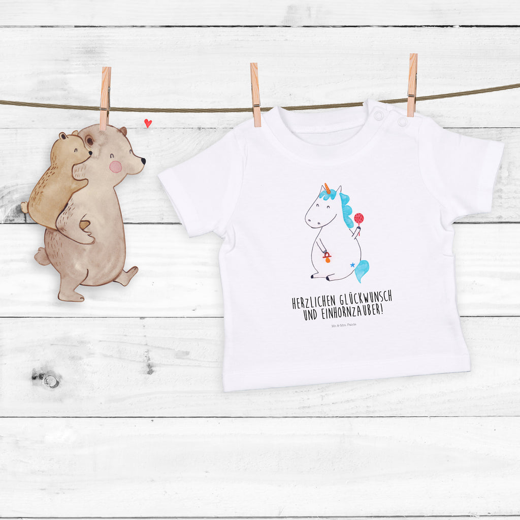 Baby T-Shirt Einhorn Baby Einhorn, Einhörner, Mutter, Unicorn, Geburt, Geburtstag, erstes Kind, Baby, Babyglück, Nachwuchs, Eltern, Party, Kind, Schnuller Mädchen,Jungen,Unisex,Motiv,Baby T-Shirt,Kurzarm  Einhorn, Einhörner, Einhorn Deko, Pegasus, Unicorn