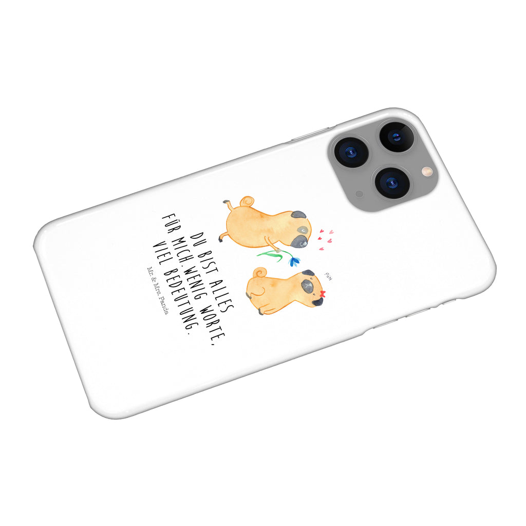 Handyhülle Mops verliebt