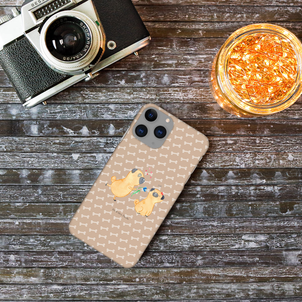 Handyhülle Mops verliebt
