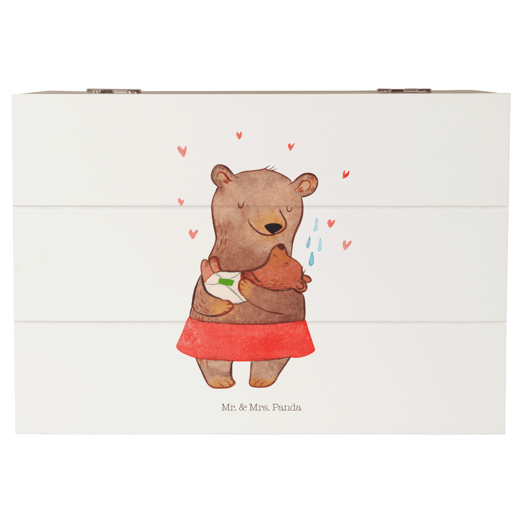 Holzkiste Bären Baby Taufe Taufe, Taufspruch, Taufgeschenk, Geschenk zur Taufe, Bär, Bärenmutter Holzkiste, Kiste, Schatzkiste, Truhe, Schatulle, XXL,  Erinnerungsbox, Erinnerungskiste, Dekokiste, Aufbewahrungsbox  Taufe, Taufgeschenk, Taufe Deko, zur Taufe