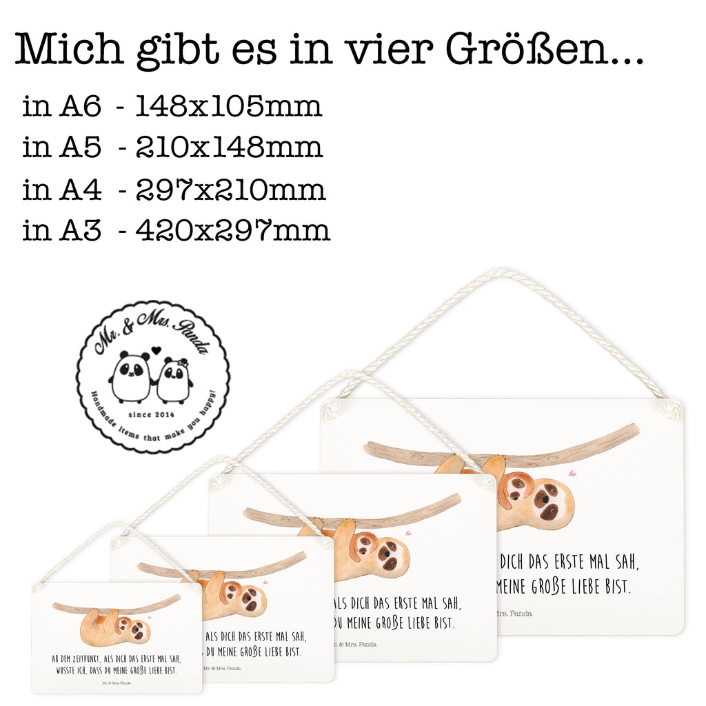 Deko Schild Faultier mit Kind Faultier, Kind, Baby, Liebe, Mutter, Mama, Geburt Schild, Türschild, Holzschild, Wandschild, Wanddeko  Faultier, Faultier Geschenk, Faultier Deko