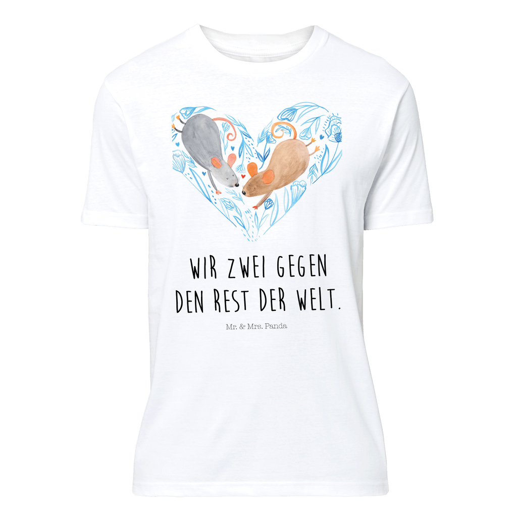 T-Shirt Mäuse Herz