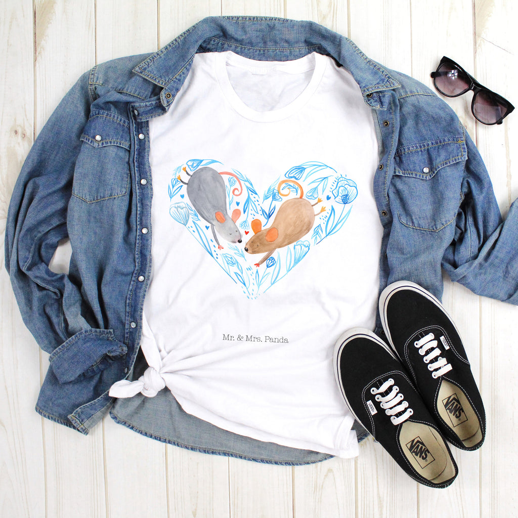 T-Shirt Mäuse Herz