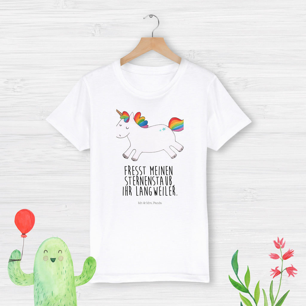 9-11 Jahre Kinder T-Shirt Einhorn Happy Einhorn, Einhörner, Einhorn Deko, Pegasus, Unicorn, glücklich, fröhlich, Spaß, Freude, Lebensfreude, witzig, spannend, Lächeln, Lachen