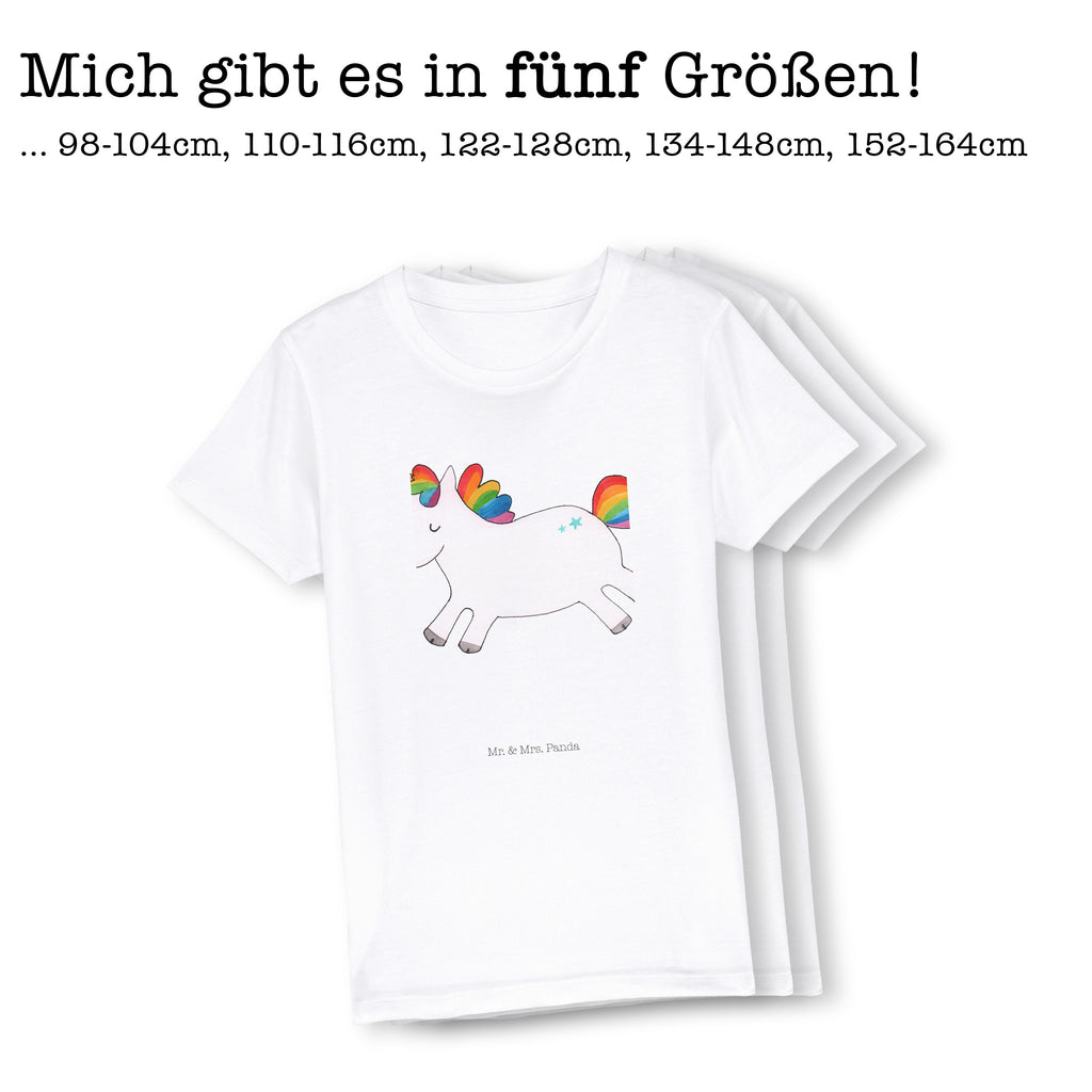 9-11 Jahre Kinder T-Shirt Einhorn Happy Einhorn, Einhörner, Einhorn Deko, Pegasus, Unicorn, glücklich, fröhlich, Spaß, Freude, Lebensfreude, witzig, spannend, Lächeln, Lachen