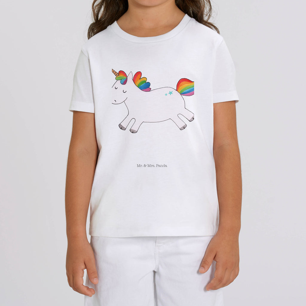 9-11 Jahre Kinder T-Shirt Einhorn Happy Einhorn, Einhörner, Einhorn Deko, Pegasus, Unicorn, glücklich, fröhlich, Spaß, Freude, Lebensfreude, witzig, spannend, Lächeln, Lachen