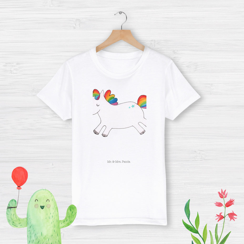9-11 Jahre Kinder T-Shirt Einhorn Happy Einhorn, Einhörner, Einhorn Deko, Pegasus, Unicorn, glücklich, fröhlich, Spaß, Freude, Lebensfreude, witzig, spannend, Lächeln, Lachen