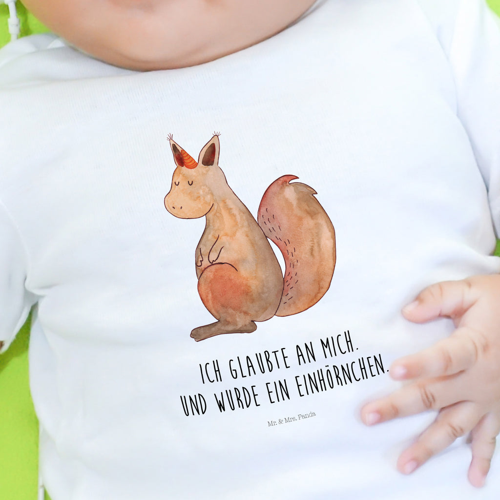 Baby T-Shirt Einhörnchen Glaube Einhorn, Einhörner, Einhörnchen, Eichhörnchen, Eichhorn Mädchen, Jungen, Unisex, Motiv ,Baby T-Shirt, Kurzarm, Shirt, Baby  Einhorn, Einhörner, Einhorn Deko, Pegasus, Unicorn