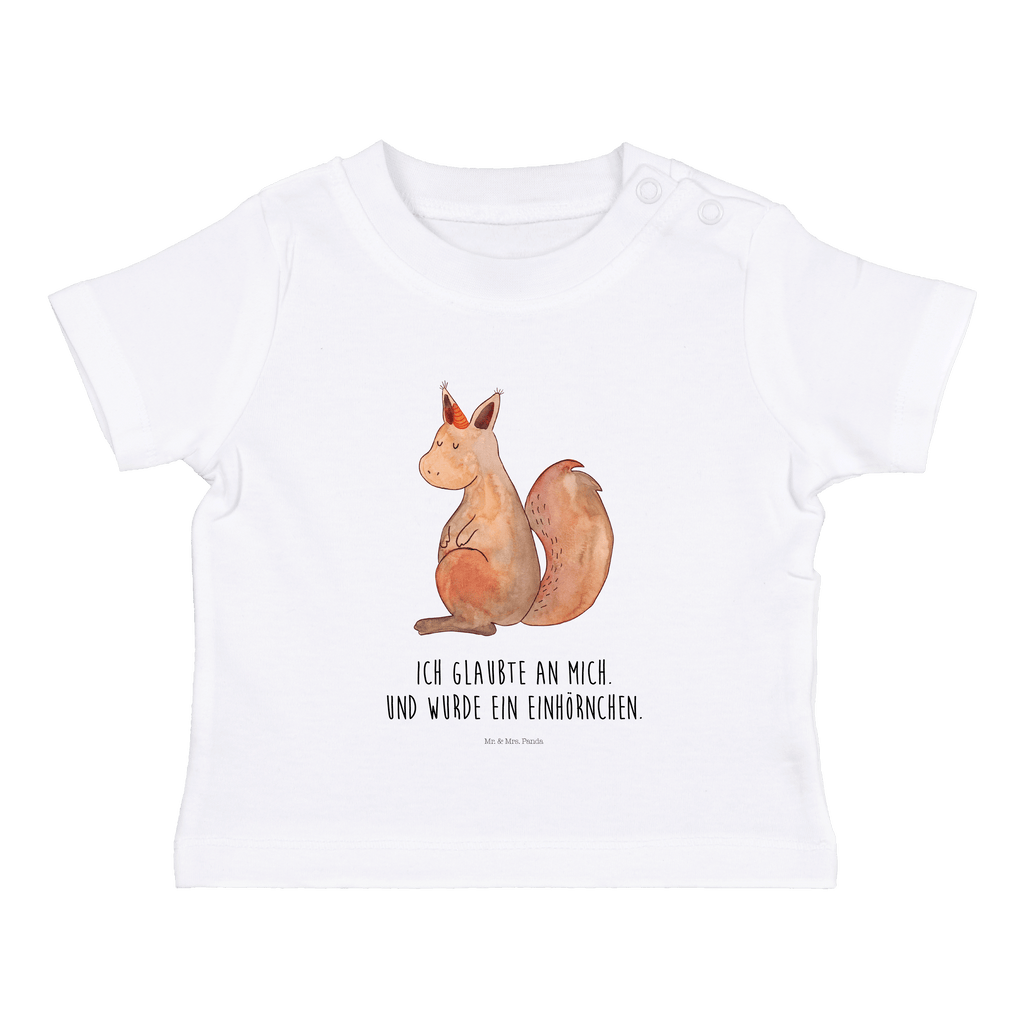Baby T-Shirt Einhörnchen Glaube Einhorn, Einhörner, Einhörnchen, Eichhörnchen, Eichhorn Mädchen, Jungen, Unisex, Motiv ,Baby T-Shirt, Kurzarm, Shirt, Baby  Einhorn, Einhörner, Einhorn Deko, Pegasus, Unicorn