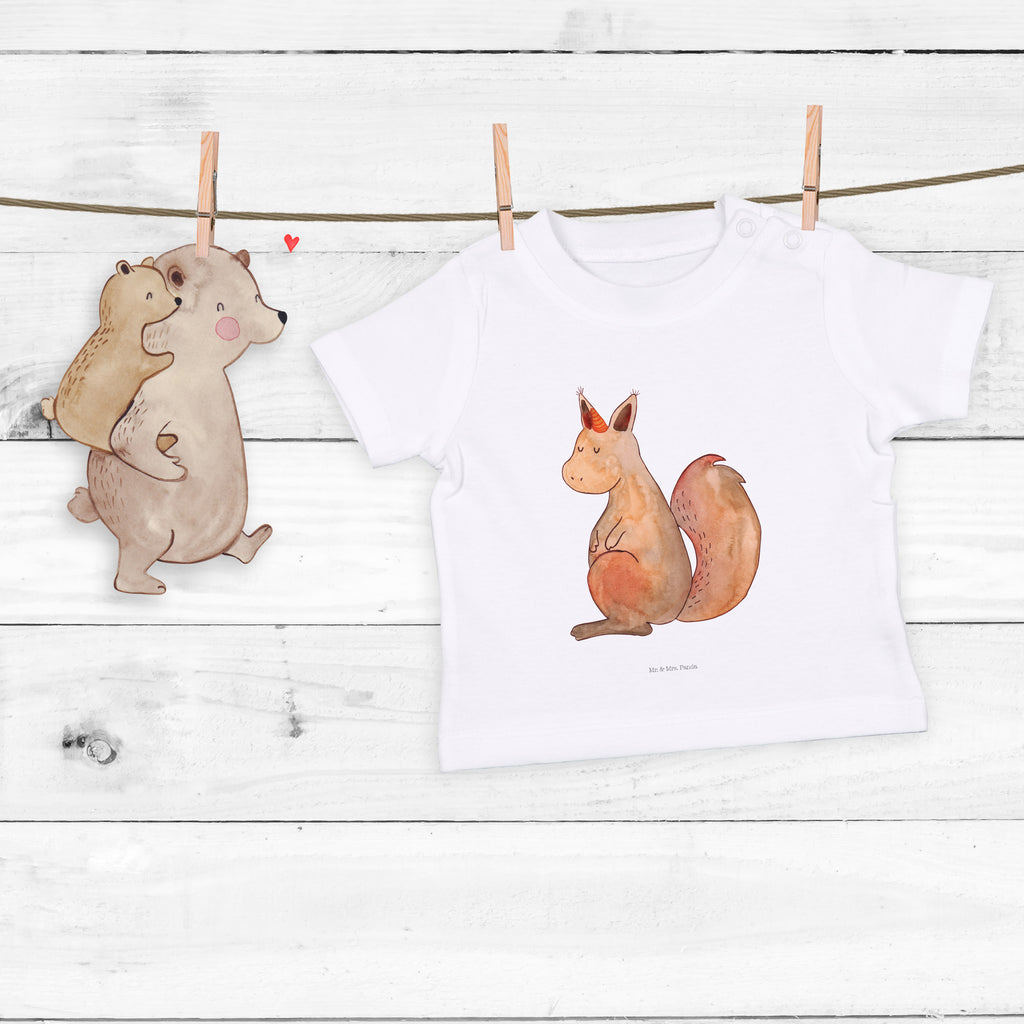 Baby T-Shirt Einhörnchen Glaube Einhorn, Einhörner, Einhörnchen, Eichhörnchen, Eichhorn Mädchen, Jungen, Unisex, Motiv ,Baby T-Shirt, Kurzarm, Shirt, Baby  Einhorn, Einhörner, Einhorn Deko, Pegasus, Unicorn