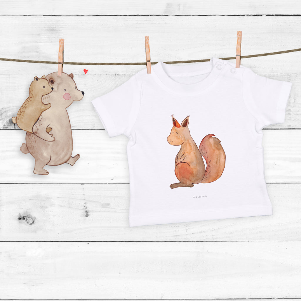 Baby T-Shirt Einhörnchen Glaube Einhorn, Einhörner, Einhörnchen, Eichhörnchen, Eichhorn Mädchen, Jungen, Unisex, Motiv ,Baby T-Shirt, Kurzarm, Shirt, Baby  Einhorn, Einhörner, Einhorn Deko, Pegasus, Unicorn