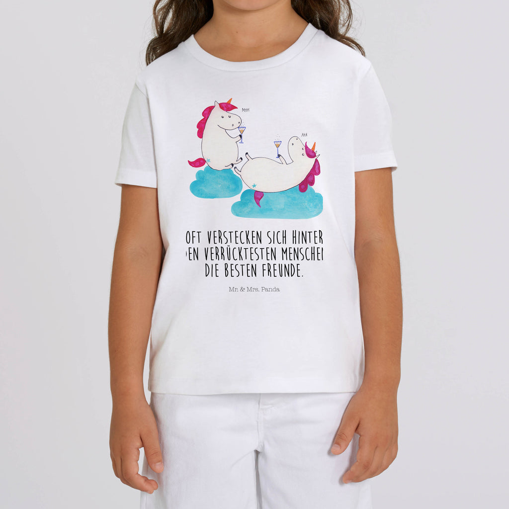 9-11 Jahre Kinder T-Shirt Einhörner Sekt Einhorn, Einhörner, Einhorn Deko, Pegasus, Unicorn, Freundinnen, Freundin, BFF, Sekt, Mädelsabend, Spaß, Party, Korken, Anstoßen, Beste