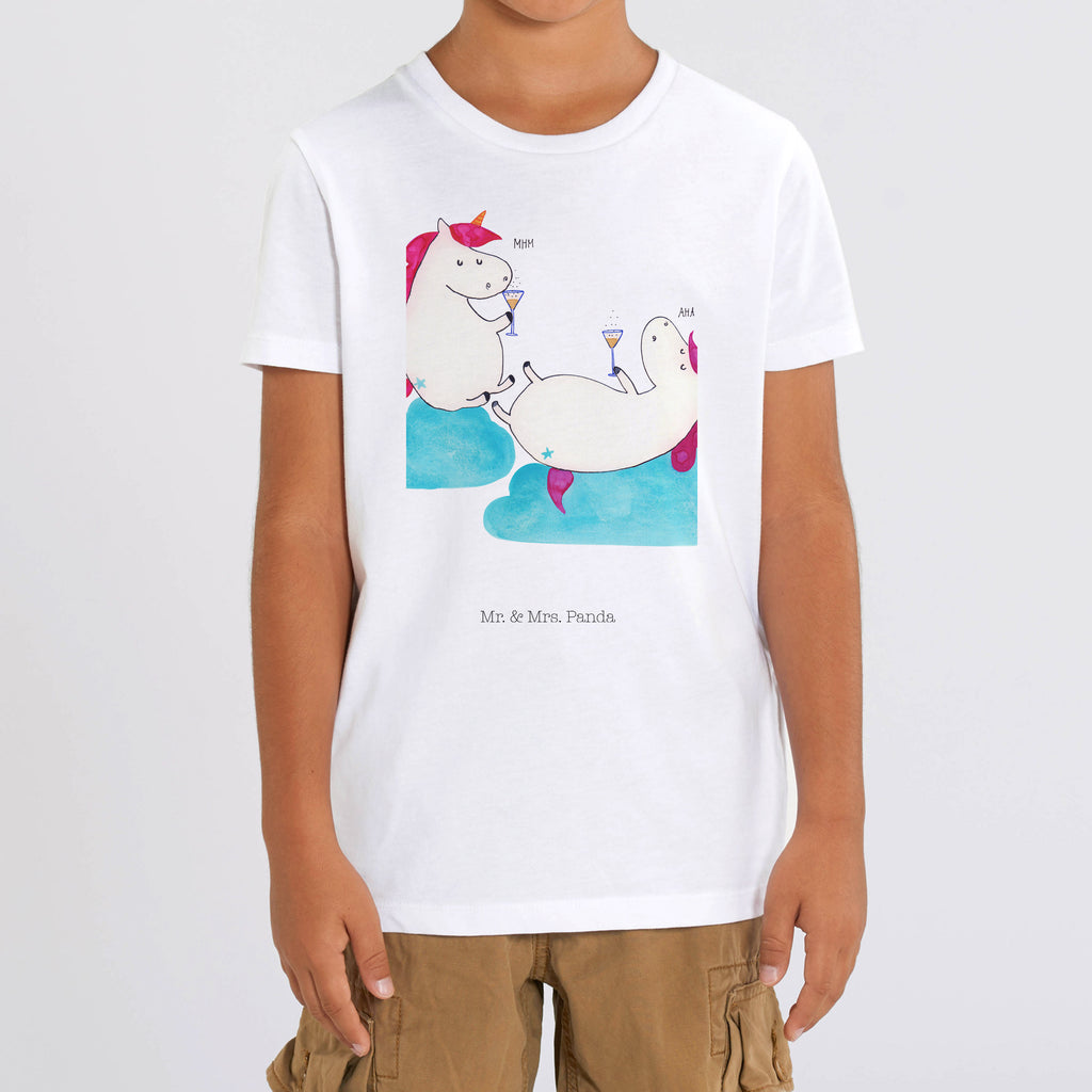 9-11 Jahre Kinder T-Shirt Einhörner Sekt Einhorn, Einhörner, Einhorn Deko, Pegasus, Unicorn, Freundinnen, Freundin, BFF, Sekt, Mädelsabend, Spaß, Party, Korken, Anstoßen, Beste