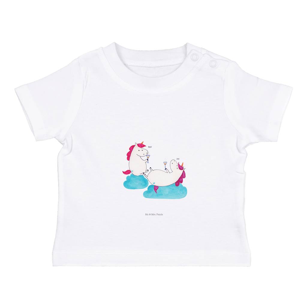 Baby T-Shirt Einhörner Sekt Einhorn, Einhörner, Unicorn, Freundinnen, Freundin, BFF, Sekt, Mädelsabend, Spaß, Party, Korken, Anstoßen, Beste Mädchen,Jungen,Unisex,Motiv,Baby T-Shirt,Kurzarm  Einhorn, Einhörner, Einhorn Deko, Pegasus, Unicorn