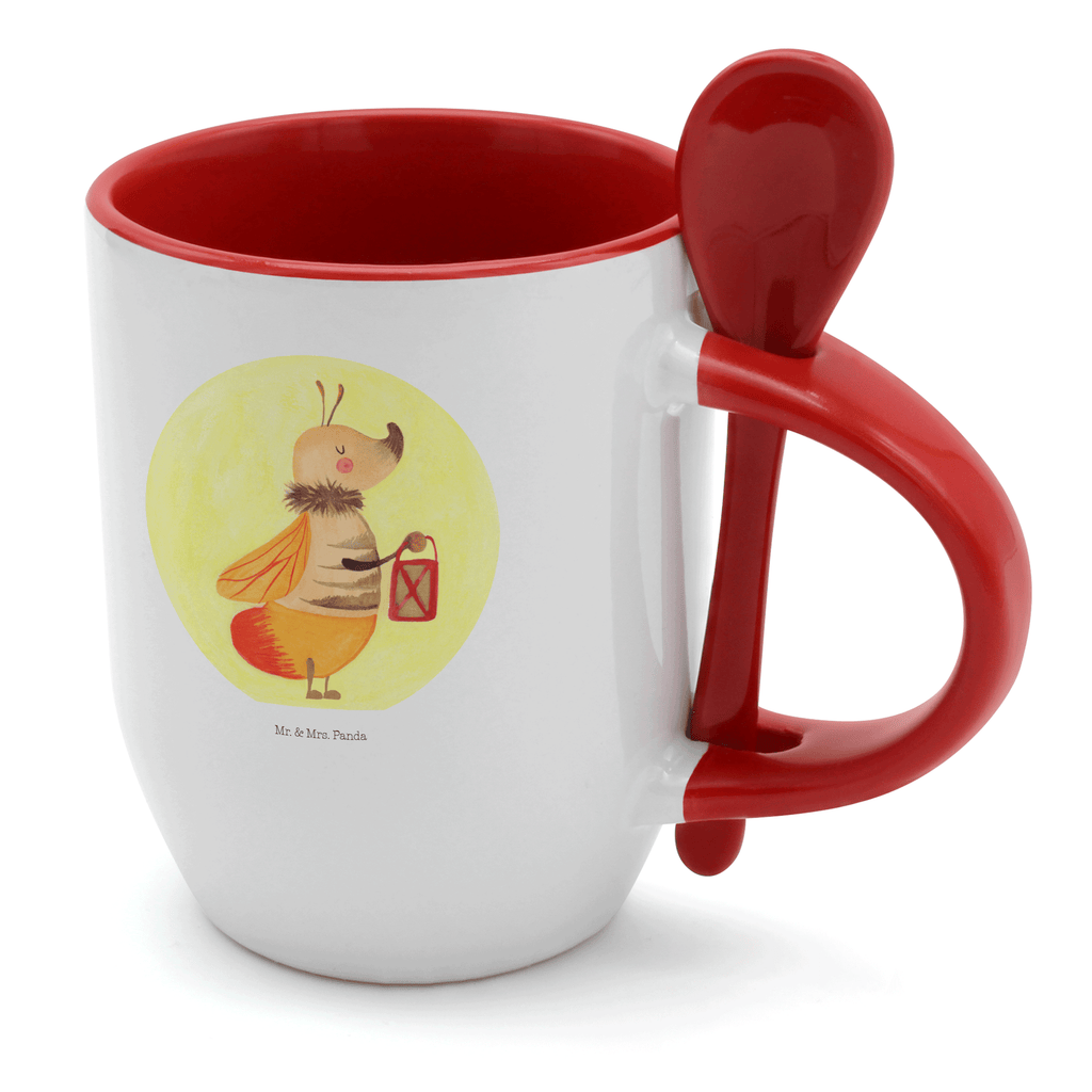 Tasse mit Löffel Glühwürmchen Tasse, Kaffeetasse, Tassen, Tasse mit Spruch, Kaffeebecher, Tasse mit Löffel, Tiermotive, Gute Laune, lustige Sprüche, Tiere, Glühwürmchen, Glühwurm, Falter, Liebe, Leuchten, magisch, Liebesbeweis, Lieblingsmensch, Verlobung, Heiratsantrag, Jahrestag, Liebesspruch