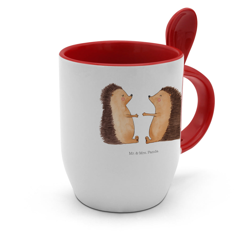 Tasse mit Löffel Igel Liebe Tasse, Kaffeetasse, Tassen, Tasse mit Spruch, Kaffeebecher, Tasse mit Löffel, Liebe, Partner, Freund, Freundin, Ehemann, Ehefrau, Heiraten, Verlobung, Heiratsantrag, Liebesgeschenk, Jahrestag, Hocheitstag, Verliebt, Verlobt, Verheiratet, Geschenk, Liebesbeweis, Hochzeitstag, Hochzeit, Igel