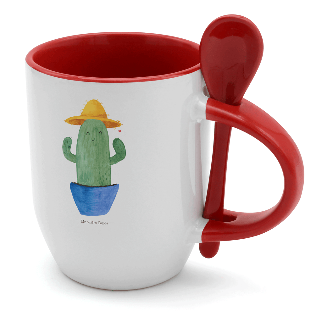 Tasse mit Löffel Kaktus Sonnenhut Tasse, Kaffeetasse, Tassen, Tasse mit Spruch, Kaffeebecher, Tasse mit Löffel, Kaktus, Kakteen, Reisen, Weltreise, Weltenbummler, Reisetagebuch, Städtetrip, Kaktusliebe, Geschenkidee, Spruch, Motivation
