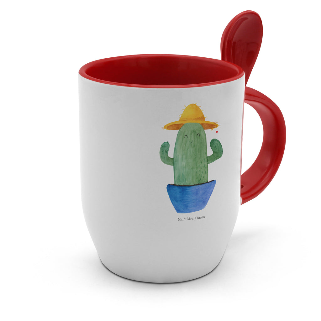 Tasse mit Löffel Kaktus Sonnenhut Tasse, Kaffeetasse, Tassen, Tasse mit Spruch, Kaffeebecher, Tasse mit Löffel, Kaktus, Kakteen, Reisen, Weltreise, Weltenbummler, Reisetagebuch, Städtetrip, Kaktusliebe, Geschenkidee, Spruch, Motivation