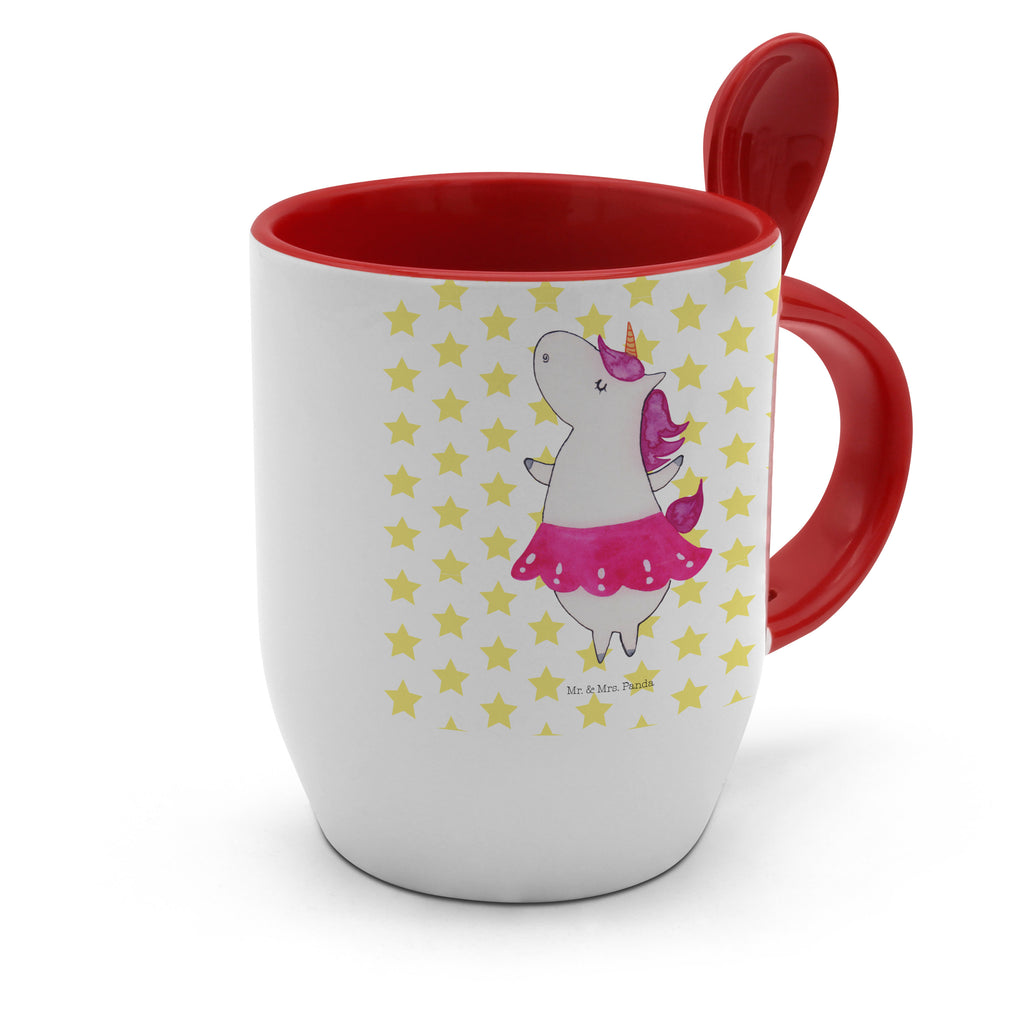 Tasse mit Löffel Einhorn Ballerina Tasse, Kaffeetasse, Tassen, Tasse mit Spruch, Kaffeebecher, Tasse mit Löffel, Einhorn, Einhörner, Einhorn Deko, Pegasus, Unicorn, Tanzen, Ballerina, Party, Wohnung, Spaß, Feiern, Geburtstag, Tänzerin, Lebenslust, Lebensfreude